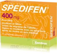 Spedifen 400 Mg, Comprimé Pelliculé Plq/12 à Talence