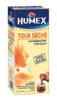 Humex 0,33 Mg/ml Solution Buvable Toux Sèche Oxomemazine Sans Sucre édulcorée à L'acésulfame Potassique Fl/150ml à Talence