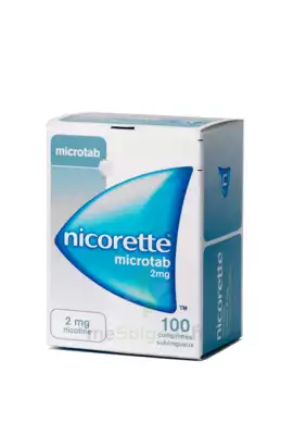Nicorette Microtab 2 Mg, Comprimé Sublingual 100 à Talence
